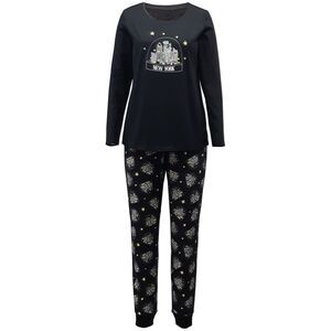 allbrand365 designer Matching Womens Nyc Snow Globe Pajama Set